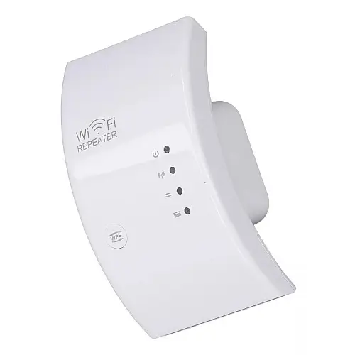 Ретранслятор Wi-Fi сигнала RIAS WF-05 802.11N/B/G 300 Mbps 2.4 GHz White