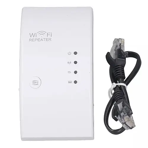 Ретранслятор Wi-Fi сигнала RIAS WF-05 802.11N/B/G 300 Mbps 2.4 GHz White