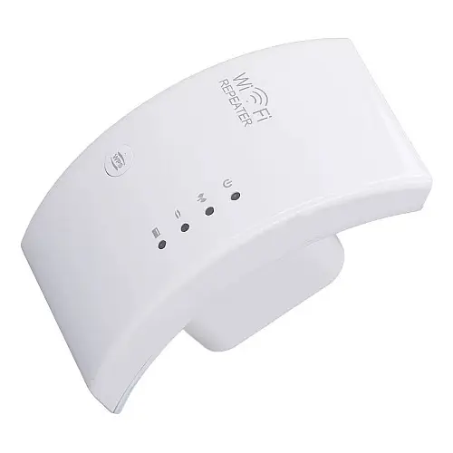 Ретранслятор Wi-Fi сигнала RIAS WF-05 802.11N/B/G 300 Mbps 2.4 GHz White