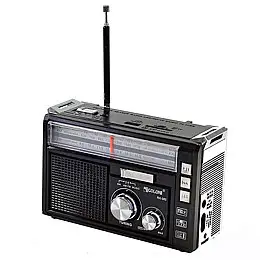 Радіоприймач GOLON з блютузом RX-382BT USB+SD Чорний