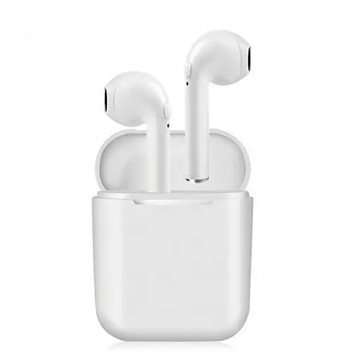 Бездротові блютуз навушники i9s TWS з боксом для зарядки White (au063-hbr)