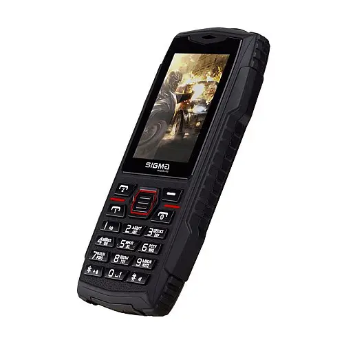 Мобільний телефон Sigma mobile X-treme AZ68 Dual Sim Чорний/Червоний