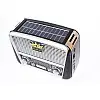 Радіоприймач GOLON-RX 455 SOLAR USB+SD Сірий
