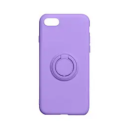 Чехол Totu Ring Color для Apple iPhone SE 2020 Фіолетовий