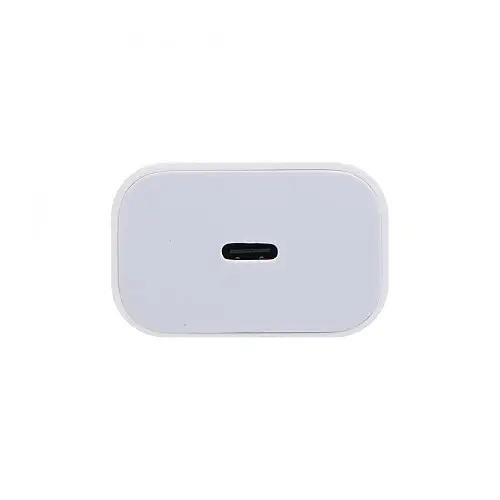 Зарядний пристрій XO L40 18W Power Delivery 3A Type C + кабель Lightning Білий