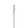 Сетевий зарядний пристрій Inkax CD-09 2.1A 1 USB + кабель Lightning Білий