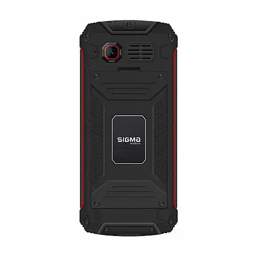 Мобільний телефон Sigma mobile X-treme PR68 Dual Sim Black/Red (4827798122129)