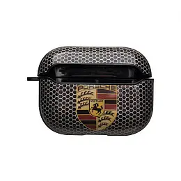 Футляр для навушників Airpods Pro Гладкий Бренд Porsche