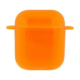 Футляр для навушників Airpods 2 Neon Color 6, Оранжевий