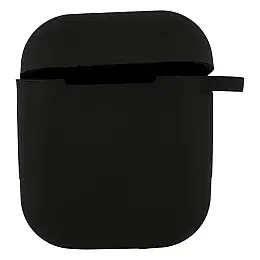 Футляр для навушників Airpods 1/2 з замком Чорний