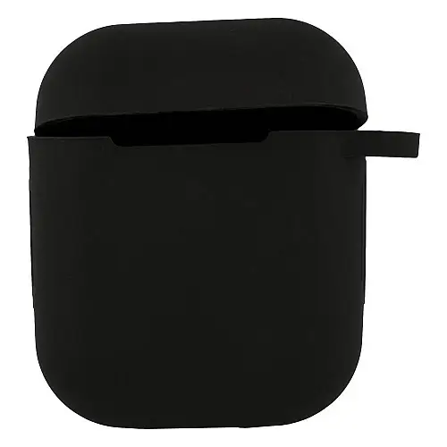 Футляр для навушників Airpods 1/2 з замком Чорний