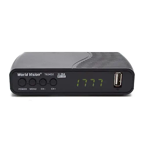 Комплект World Vision T624D2 c Антенной Eurosky ES-003, 10м кабеля и штекеры