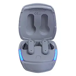 Бездротова гарнітура Hoco EW13 TWS Bluetooth V5.1 500 мАг Сірий