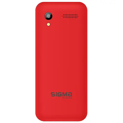 Мобільний телефон Sigma mobile X-style 31 Power Type-C Dual Sim Червоний