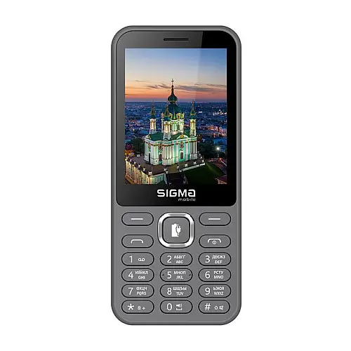 Мобільний телефон Sigma mobile X-style 31 Power Type-C Dual Sim Сірий