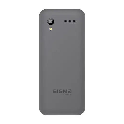 Мобільний телефон Sigma mobile X-style 31 Power Type-C Dual Sim Сірий