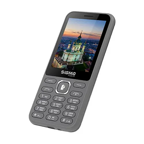 Мобільний телефон Sigma mobile X-style 31 Power Type-C Dual Sim Сірий