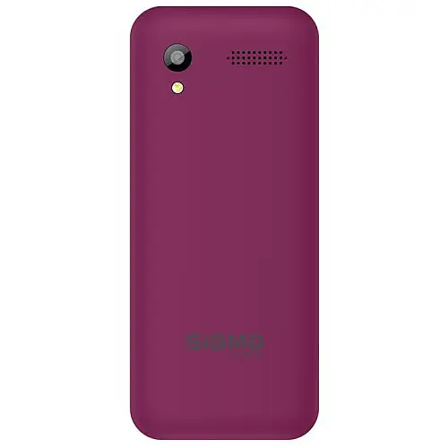 Мобільний телефон Sigma mobile X-style 31 Power Type-C Dual Sim Фіолетовий