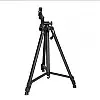 Штатив для камери та телефону TRIPOD 380A 0.5 м -1.35 м Чорний