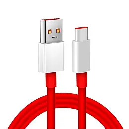 Кабель для зарядки Oneplus 10T Nord CE 3 Supervooc Warp Charge Usb Type C Cable 100W 65W 8A Fast Charge One Plus 10 Pro 9RT 1 м Red