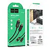 Аудіокабель Hoco UPA29 dual AUX Jack 3.5 на 2 RCA / 1.5 м Чорний