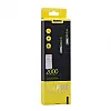 Аудіокабель AUX Remax RL-L200 AUX 3.5 miniJack M-M 2 м Чорний