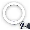 Кольцева LED лампа LC-330 (33см) OPT-TOP з тримачем для телефону (1756375668)