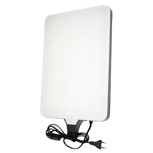 Прямоугольная светодиодная LED лампа RIAS RL-24 с Пультом ДУ 48х29см (3_04109)