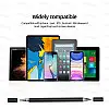 Стилус ручка Bluefield для телефону планшет письма та малювання Чорний (235554333)