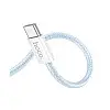 Кабель для зарядки Hoco X104 Source Type-C to Type-C 60W 20V/3A 2 м Голубий