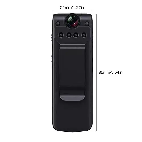 Відеокамера RIAS NO109 Mini Full HD 1080P WiFi Чорна