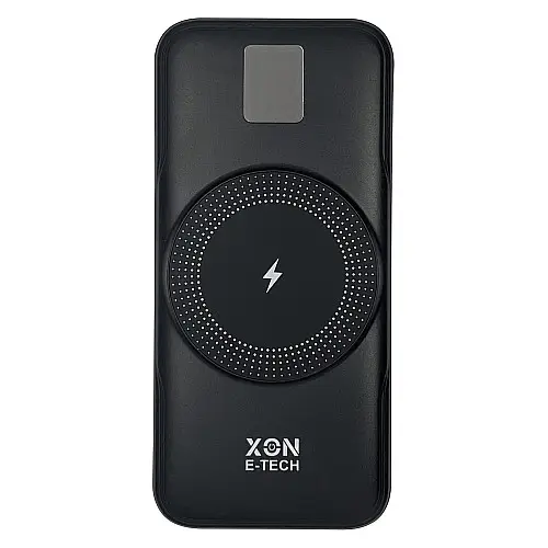 Портативная беспроводная батарея 10000 mAh 15W XON PowerBank AirLink (AC1X2) Black (5060948063203)
