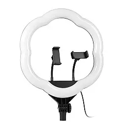 Светодиодная LED лампа с пультом RGB LC-368 Flower Type 36 см 3200 -5600К Black