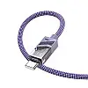 Кабель для зарядки та обміну даними Borofone BU42 Octavia 60W 3A/20V Type-C to Type-C 1.2 m Фіолетовий