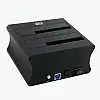 Док-станция XON MemoryDock для двух 2.5"/3.5" SATA HDD/SSD USB 3.0 Черный (XMD1A12SA2PB 6518)