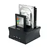 Док-станция XON MemoryDock для двух 2.5"/3.5" SATA HDD/SSD USB 3.0 Черный (XMD1A12SA2PB 6518)