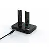Док-станция клонировщик XON MemoryDock для M.2 NVMe PCIe + NGFF SATA USB 3.1 Type-C Черный (XMD1C13NN2PB 6488)