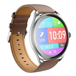 Смарт годинники Hoco Y22 AMOLED Смарт спортивні годинники Bluetooth V5.3/IP67 JL7012A6 Сріблястий