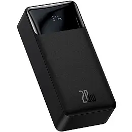 УМБ Power Bank BASEUS Bipow Digital Display 20W 30000mAh Чорний