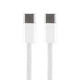 Кабель для зарядки USB Apple Type-C to Type-C 60W 1 м Білий