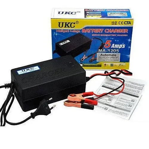 Зарядний пристрій для акумулятора автомобільного UKC MA-1205 12V 5A Battery Charger