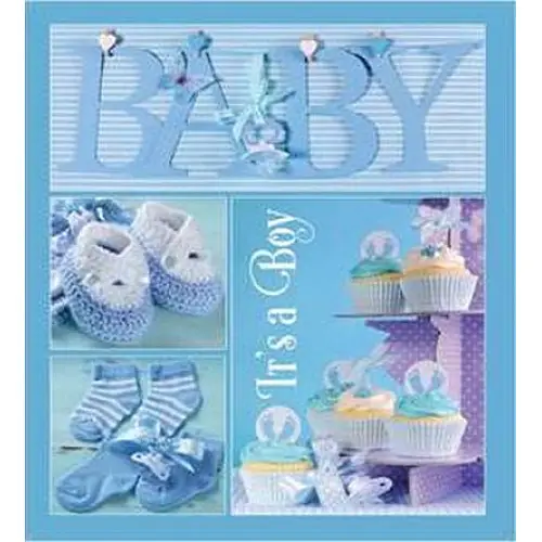 Фотоальбом EVG 10x15x56 BKM4656 Baby collage Blue (UA) (6239799)
