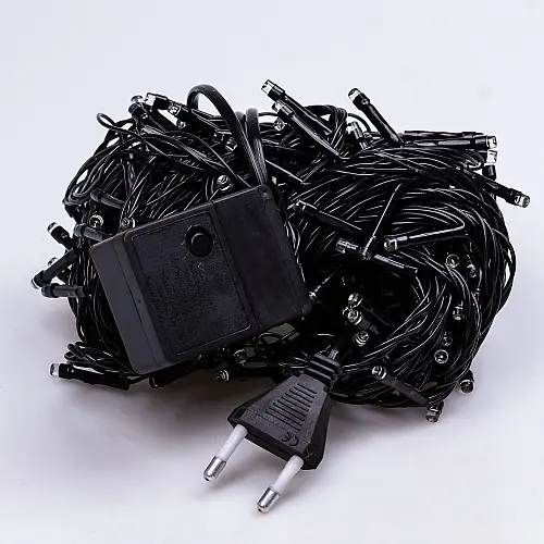 Гірлянда Lugi Нитка 500 LED довжина 22м білий (M500LEDW)