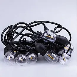 Ретро-гирлянда вулична Lugi 10 LED F27 довжина 5м тепле світло (1733075Y)