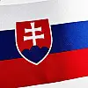 Флажок Dobroznak Словакия 12х24 мм Разноцветный (6389)