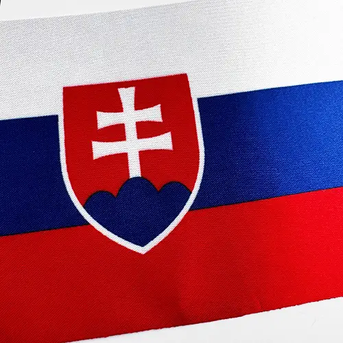 Флажок Dobroznak Словакия 12х24 мм Разноцветный (6389)