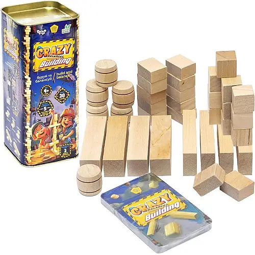 Розвиваюча настільна гра Crazy Balance Building Dankotoys (CBB-01)