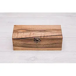 Дерев'яна коробочка для зберігання окулярів ecoWalnut 180х74х67 мм