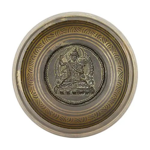 Поющая чаша Kailash 167x167x72 мм Античный Бронзовый (27701)