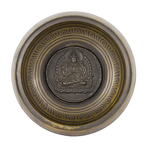 Поющая чаша Kailash 165х165х71 мм Античный Бронзовый (27711)